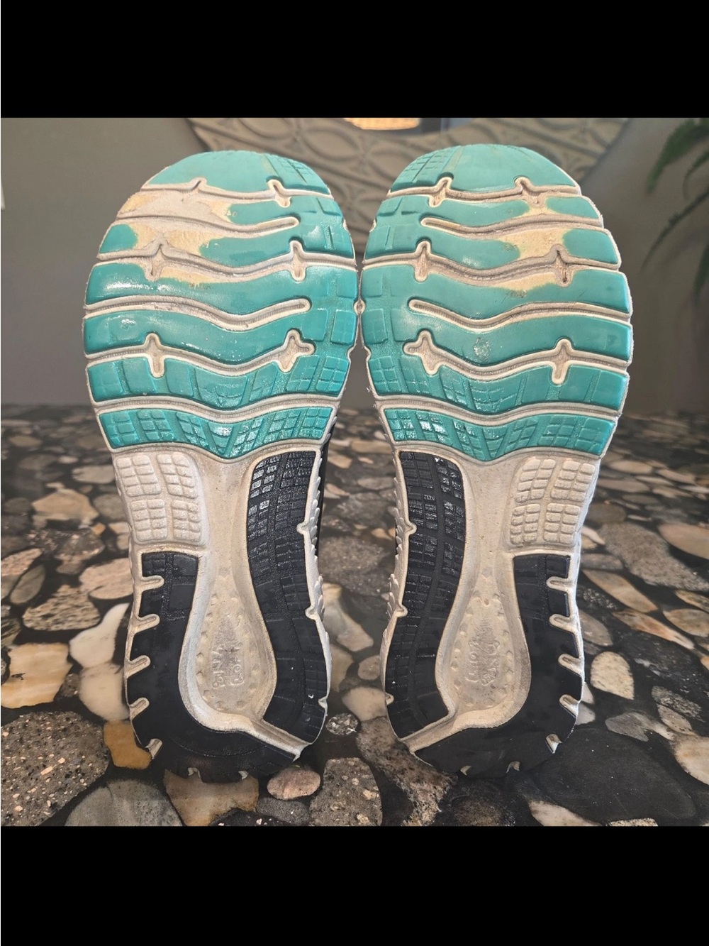 Brooks Glycerin 16 Women's Running Shoes Gray Teal Athletic Sneakers Size 11 - Picture 6 of 7